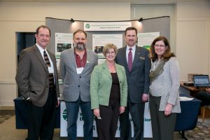 Sen. Cleveland, former Rep. Deb Wallace and members of the aviation community