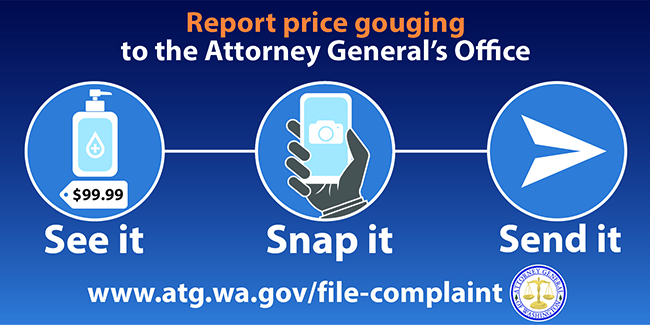 WA AG: Price Gouging